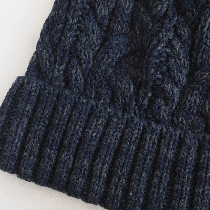 【2色】graphzero(グラフゼロ) ニットハット グレー インディゴ メンズ レディース 男女兼用 [GZ-NHID-0110] ニットキャップ 帽子 岡山 倉敷 児島 ジーンズ デニム ブランド