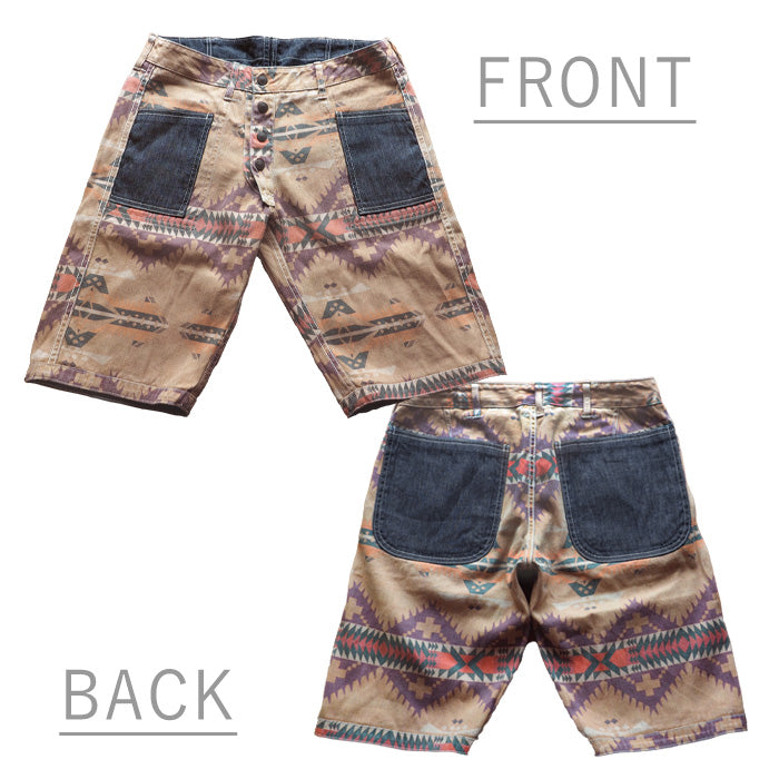 graphzero Reversible Short Pants -Native- Brown [GZ-RBNS-0304-BR] 