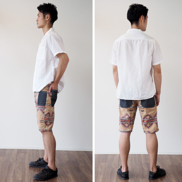 graphzero Reversible Short Pants -Native- Brown [GZ-RBNS-0304-BR] 