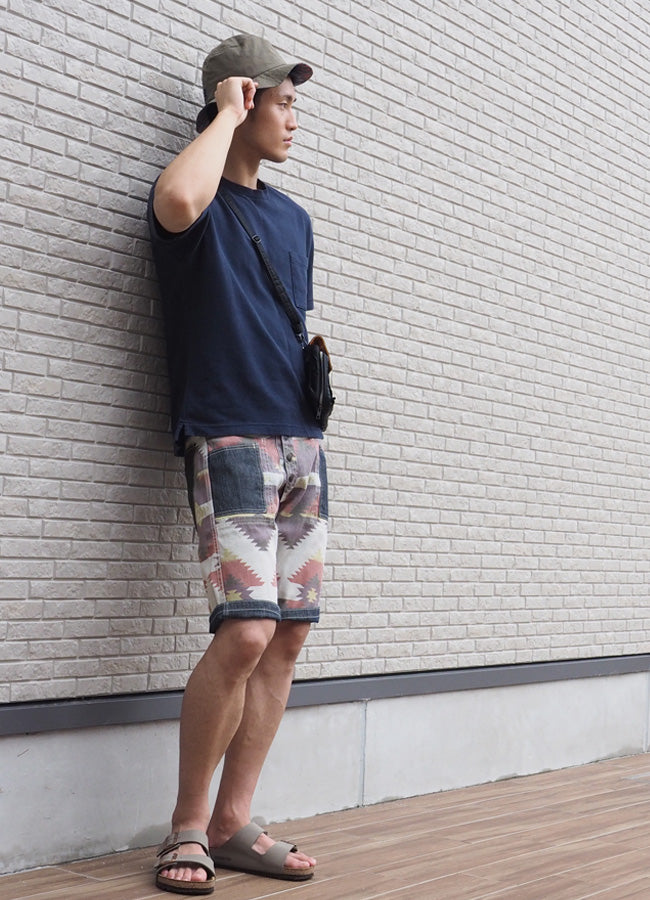 graphzero Reversible Short Pants -Native-White [GZ-RBNS-0304-WH] 