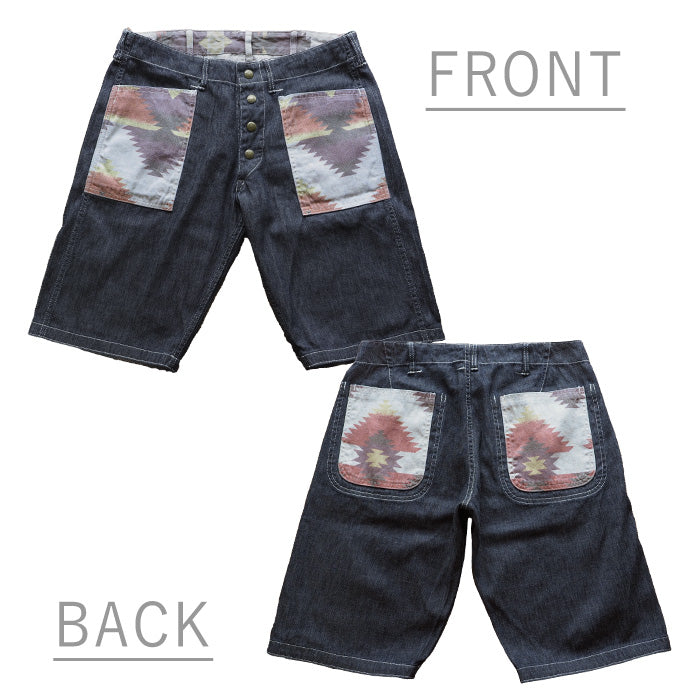 graphzero Reversible Short Pants -Native-White [GZ-RBNS-0304-WH] 