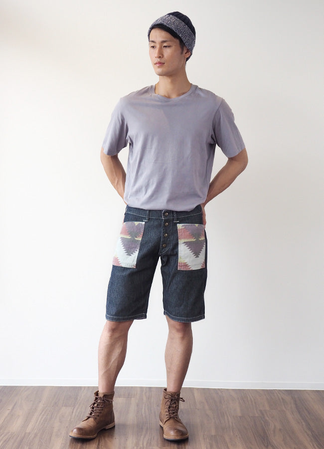 graphzero Reversible Short Pants -Native-White [GZ-RBNS-0304-WH] 