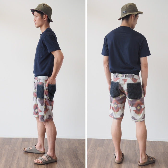 graphzero Reversible Short Pants -Native-White [GZ-RBNS-0304-WH] 