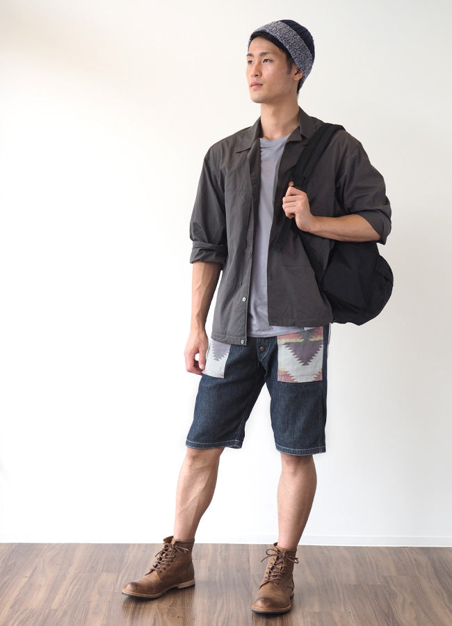 graphzero Reversible Short Pants -Native-White [GZ-RBNS-0304-WH] 