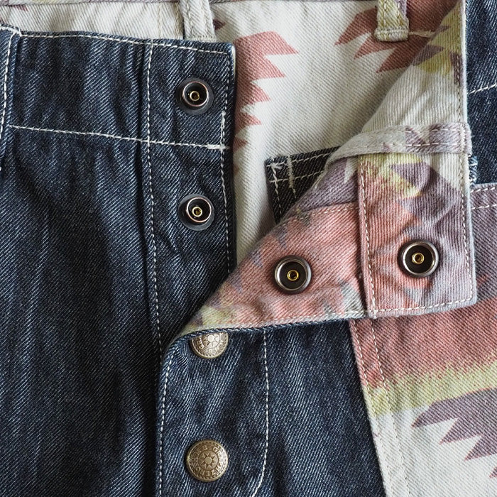 graphzero Reversible Short Pants -Native-White [GZ-RBNS-0304-WH] 