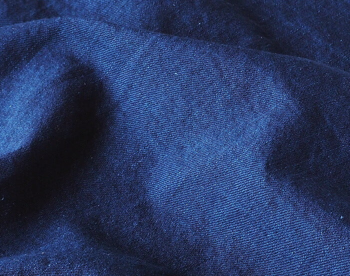 graphzero（グラフゼロ）スタンダード ボタンダウンシャツ 長袖 ジンバブエコットン インディゴ メンズ[GZ-SDBDL-ID-MENS]