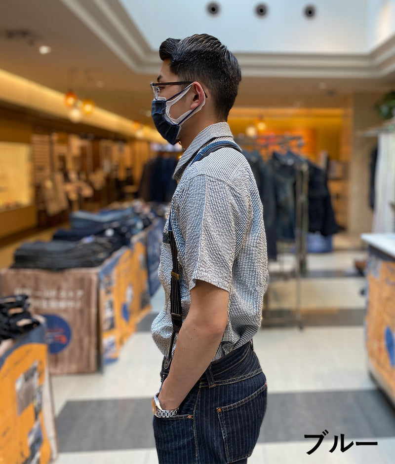 [2 colors] graphzero shawl collar short sleeve shirt, blue, mocha, men's, women's, unisex [GZ-SLWS-0404] 