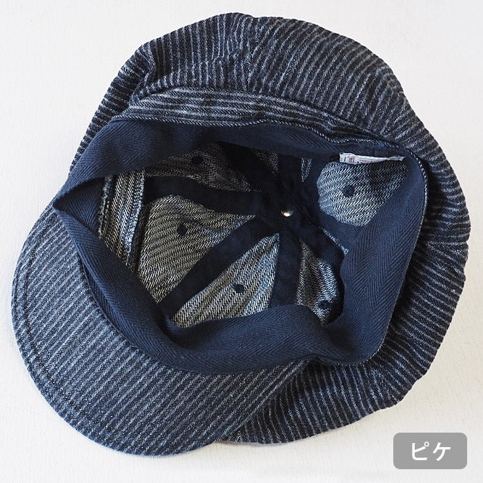 [2 colors] SO PHAT Newsboy Hat Pique German Cord Cross Ladies Men's [GZ-SPHAT20-001]