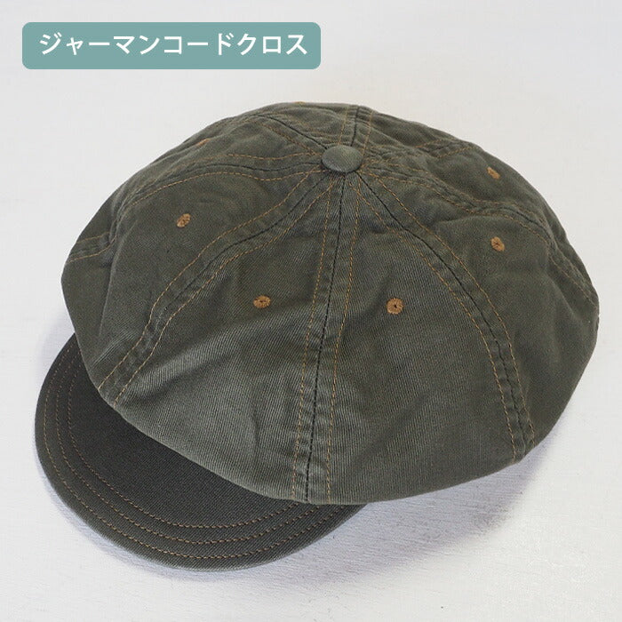 [2 colors] SO PHAT Newsboy Hat Pique German Cord Cross Ladies Men's [GZ-SPHAT20-001]