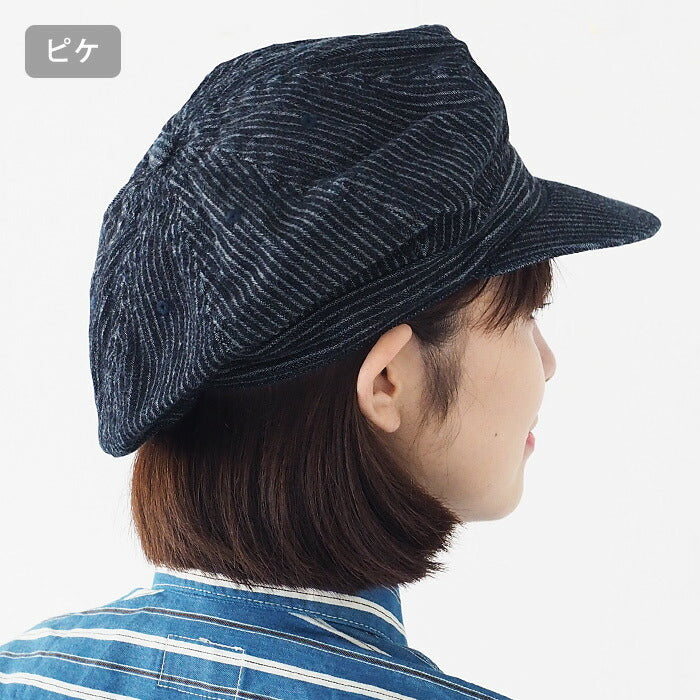 [2 colors] SO PHAT Newsboy Hat Pique German Cord Cross Ladies Men's [GZ-SPHAT20-001]
