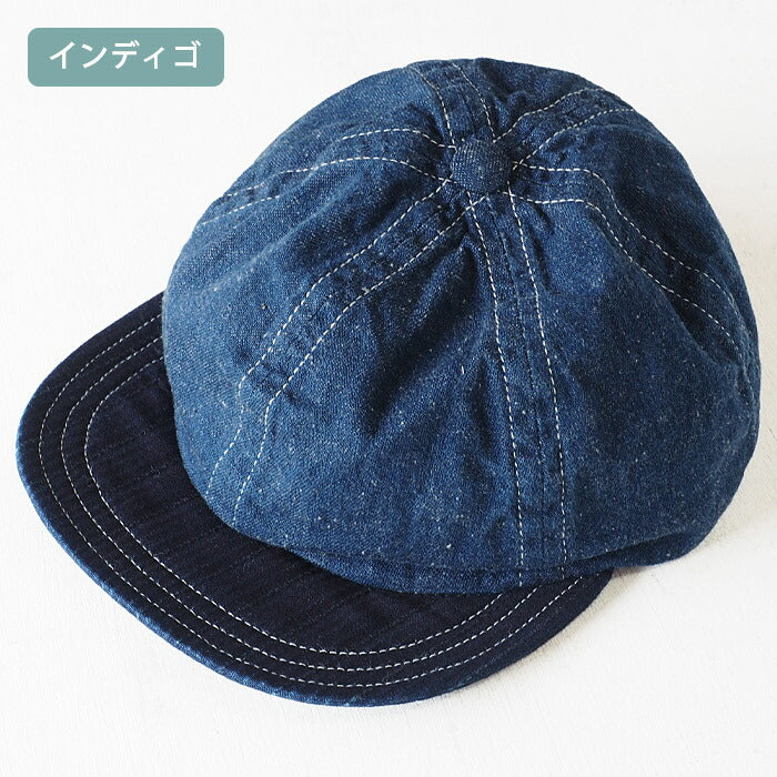 【2色】SO PHAT（ソーファット） ベースボールキャップ 帽子 ピケ インディゴ レディース メンズ [GZ-SPHAT20-003]