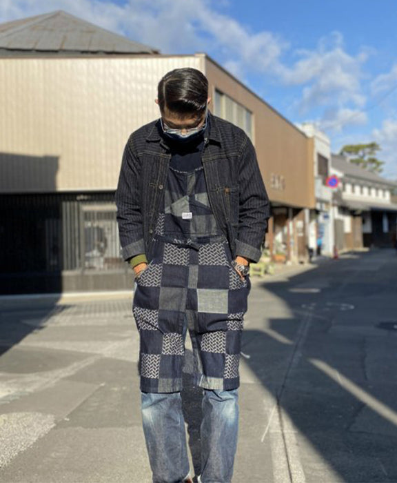 SO PHAT UTILITY APRON Work Apron Patchwork [GZ-SPHAT21-104-PW]