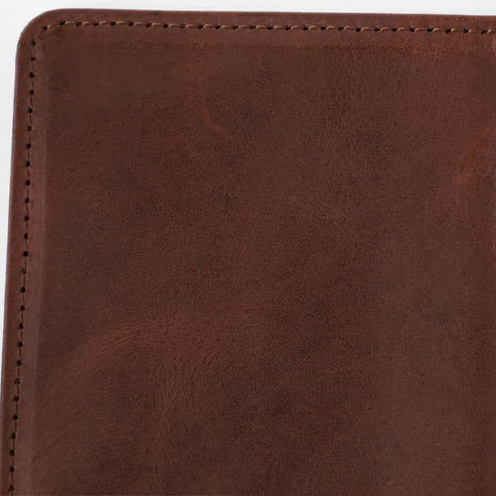 glart Multi-Facelift Smartphone Case, Large, Stained Glass, Antique Door Design, Brown, Women's [H0209-BR]