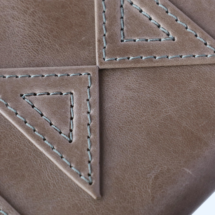 glart Multi-Facelift Smartphone Case, Large, Stained Glass, Antique Door Design, Light Gray, Women's [H0209-LGY]