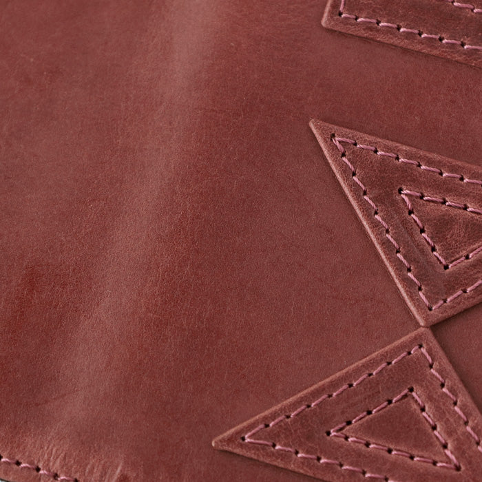 glart Multi-Facelift Smartphone Case, Large, Stained Glass, Antique Door Design, Red, Women's [H0209-RED]