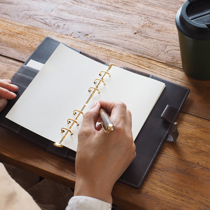 glart Stained Glass Antique Door Monochrome System Organizer Cover for Women [H0217-MN]