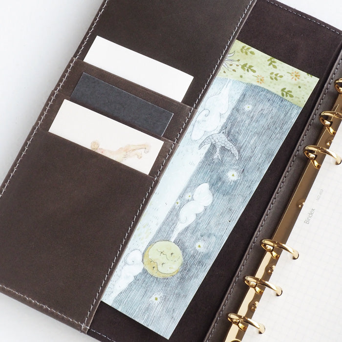 glart Stained Glass Antique Door Monochrome System Organizer Cover for Women [H0217-MN]