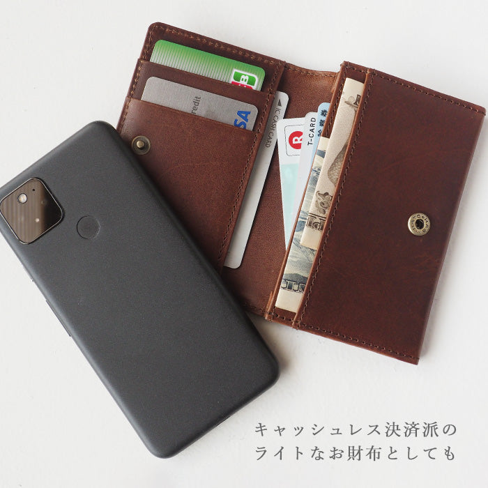 glart Stained Glass Antique Door Business Card Holder, Sepia, Women's [H0218-SP], Real Glass, Genuine Leather, Leather Accessories, Brand: waji, Card, Business Card Case 