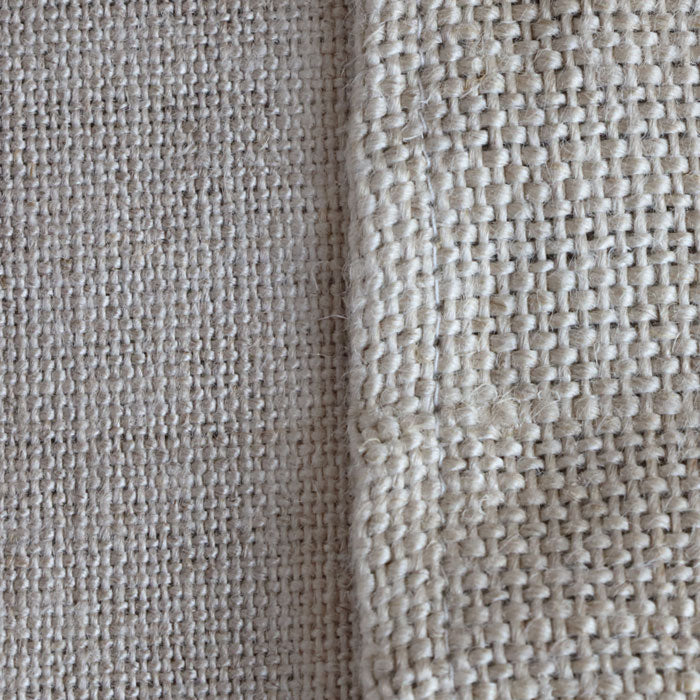 haru nomura Plant-dyed artist, Haruka Nomura Natural dyed linen bag “Travel bag” Beige [HNB-001-KIN] 