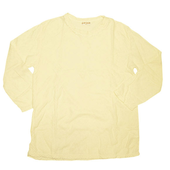 [All 25 colors] Gauze clothing workshop Garage double gauze simple T-shirt 3/4 sleeve men's [TS-33-7S] 