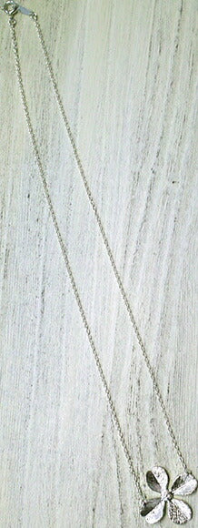 sasakihitomi clover necklace silver ladies [No-007] 