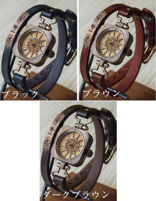KS handmade watch "Japanese clock - Ouginagashi" Ladies [KS-WA-08]