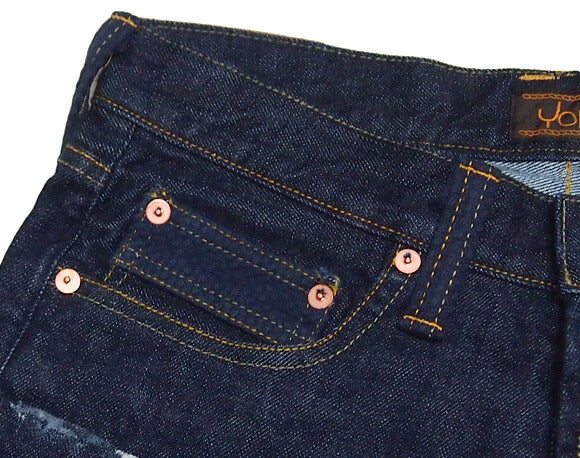 YoriTo 14oz Mikawa Cotton Sashiko Jeans Color Beard [YD0001-03] 