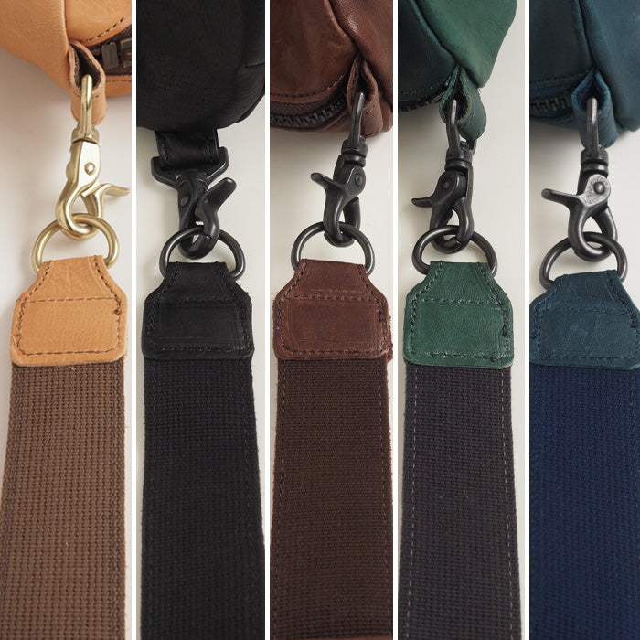 Butler Verner Sails(バトラーバーナーセイルズ)馬革 スクエアジップ ショルダーバッグ メンズ レディース 男女兼用 [JA-2427-22] 斜めがけ 肩掛け ポシェット ミニバッグ サコッシュ ボディバッグ シンプル 小さめ