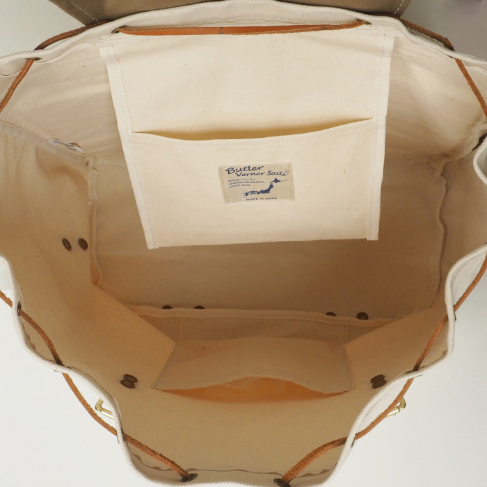 Butler Verner Sails No. 6 Canvas Military Backpack Women's Men's [JA-1412] Canvas Lightweight Large Capacity 