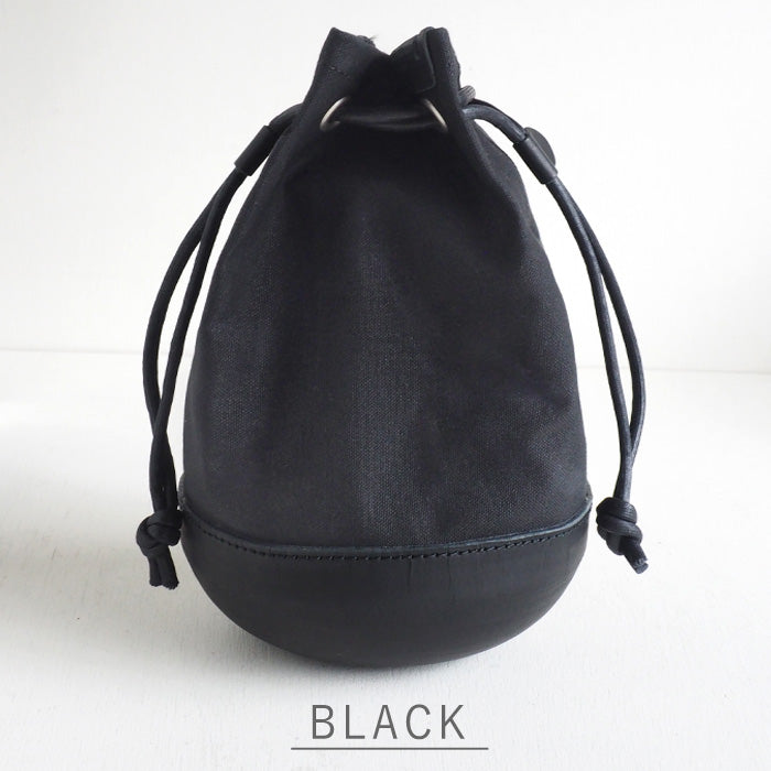[3 colors] Butler Verner Sails Tochigi Leather Molded Leather Drawstring Shoulder Beige Black [JA-2141] 