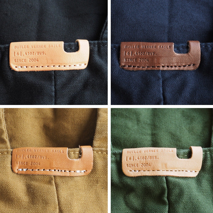 [4 colors] Butler Verner Sails Reactive Dyed Canvas Bonsack Shoulder Bag Women's Men's [JA-2380] 
