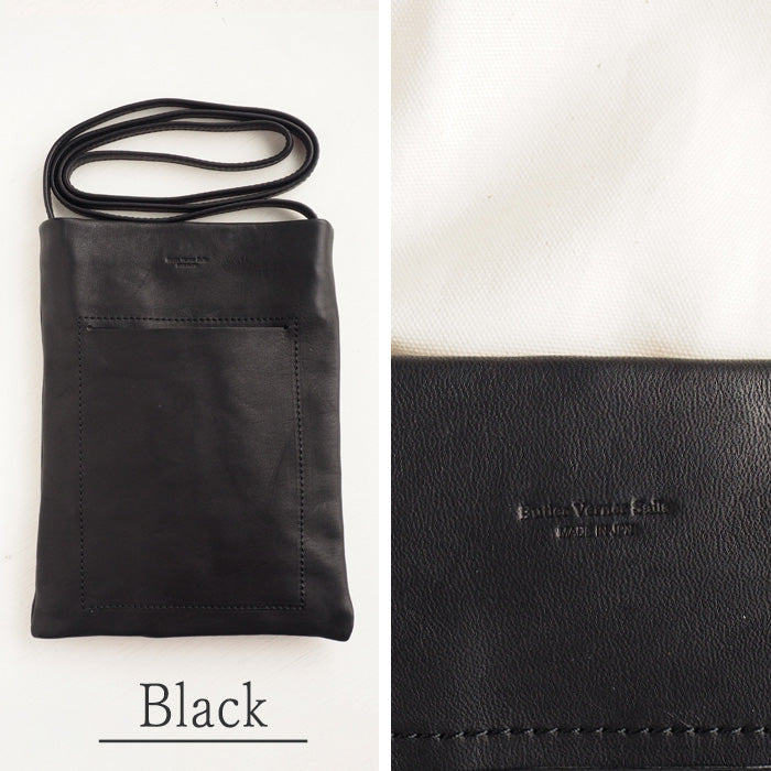 Butler Verner Sails(バトラーバーナーセイルズ) シンプル ショルダーバッグ サコッシュ 馬革 隠しマグネット [JA-2522] 東京都 渋谷 レザーバッグ ブランドモバイルショルダーバッグ スマホ ポーチ ポシェット