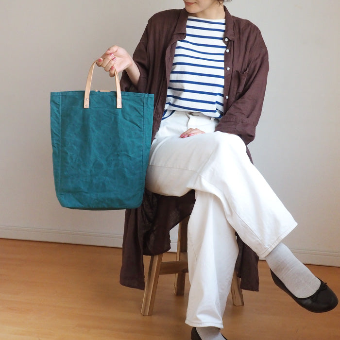 Butler Verner Sails Special Paraffin Processed No. 10 Canvas Multi-pocket Tote Bag Women's Men's [JA-2560] Canvas Lightweight Waterproof 