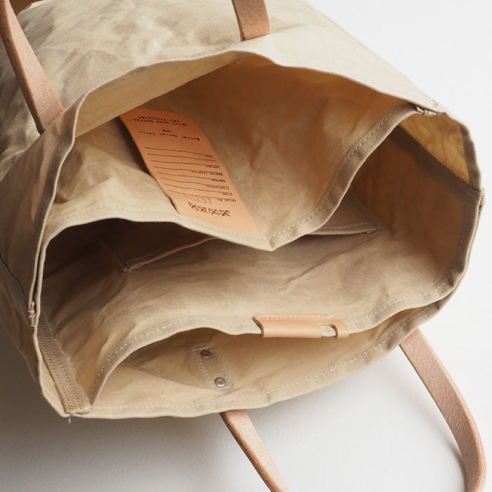 Butler Verner Sails Special Paraffin Processed No. 10 Canvas Multi-pocket Tote Bag Women's Men's [JA-2560] Canvas Lightweight Waterproof 