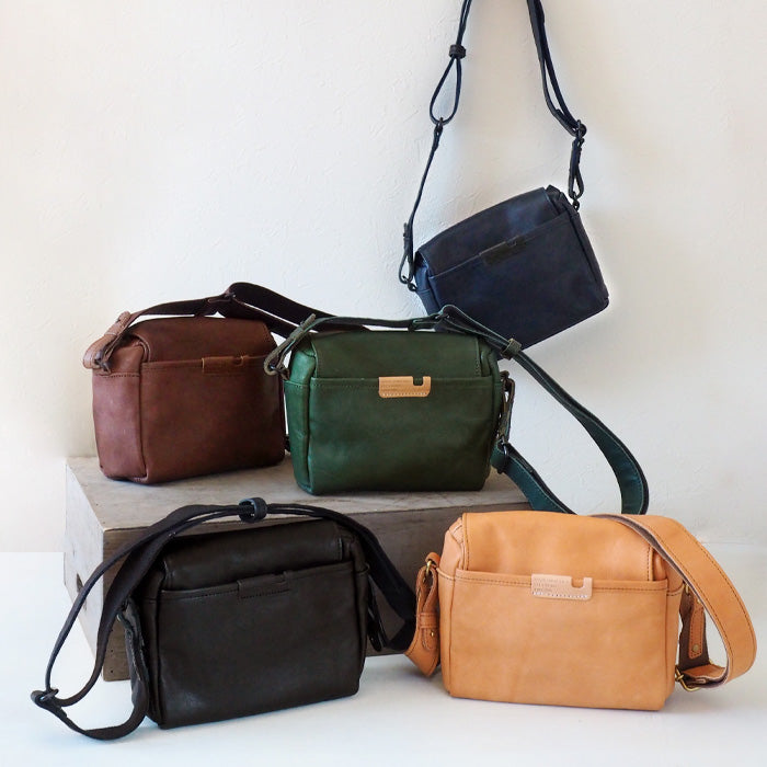 Butler Verner Sails(バトラーバーナーセイルズ)  馬革 フラップショルダー メンズ レディース [JA-2597] モバイルショルダーバッグ スマホ ポーチ ポシェット