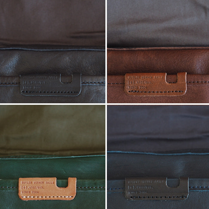 Butler Verner Sails(バトラーバーナーセイルズ)  馬革 フラップショルダー メンズ レディース [JA-2597] モバイルショルダーバッグ スマホ ポーチ ポシェット