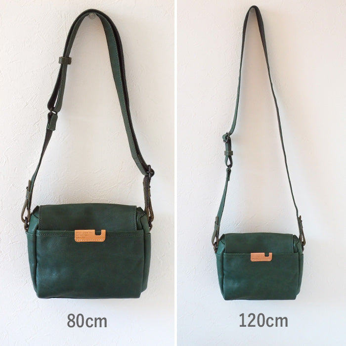 Butler Verner Sails(バトラーバーナーセイルズ)  馬革 フラップショルダー メンズ レディース [JA-2597] モバイルショルダーバッグ スマホ ポーチ ポシェット