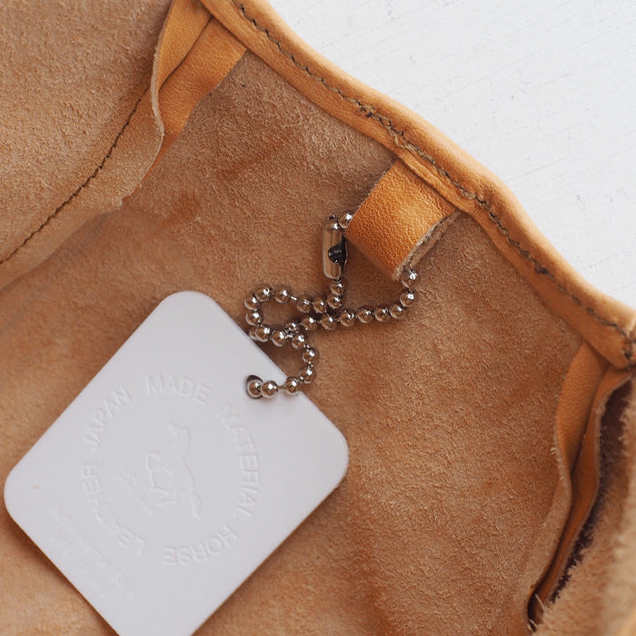 Butler Verner Sails Horse Leather Simple Mini Tote Bag for Women and Men [JA-2664] Tokyo, Shibuya Leather Bag Brand Genuine Leather Handbag Small Lightweight 