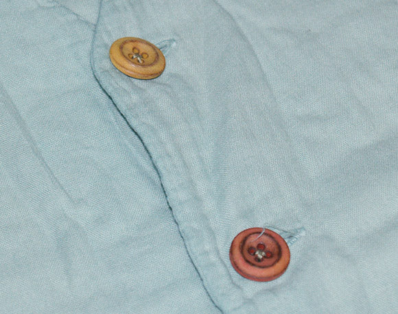 [All 27 colors] Gauze clothing studio garage (garage) double gauze simple vest men's [JK-09] 