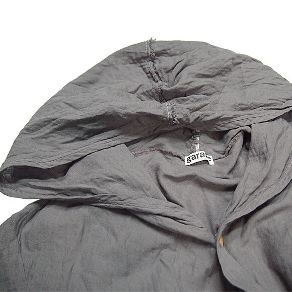 [All 28 colors] Gauze clothing studio garage (garage) Double gauze hood cardigan Unisex [JK-13] 