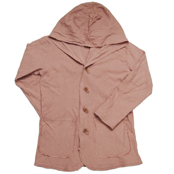 [All 28 colors] Gauze clothing studio garage (garage) Double gauze hood cardigan Unisex [JK-13] 