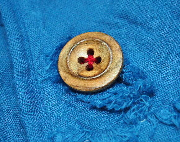 【全28色】ガーゼ服工房garage（ガラージ）ダブルガーゼ ボーダーカーディガン メンズ [JK-14]