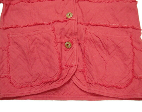 [All 28 colors] Gauze Clothing Studio Garage Double Gauze Striped Cardigan Ladies [JK-15] 