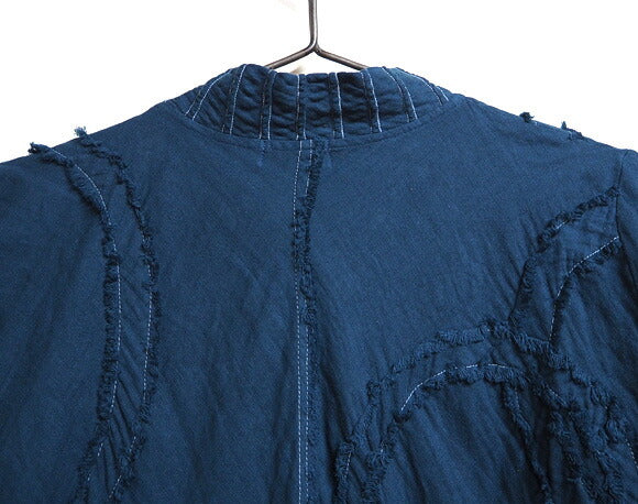 [All 28 colors] Gauze Clothing Studio Garage Double Gauze Long Sleeve Coat Dress Circle Ladies [JK-22] 