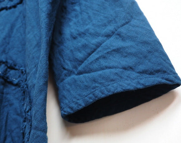 [All 28 colors] Gauze Clothing Studio Garage Double Gauze Long Sleeve Coat Dress Circle Ladies [JK-22] 