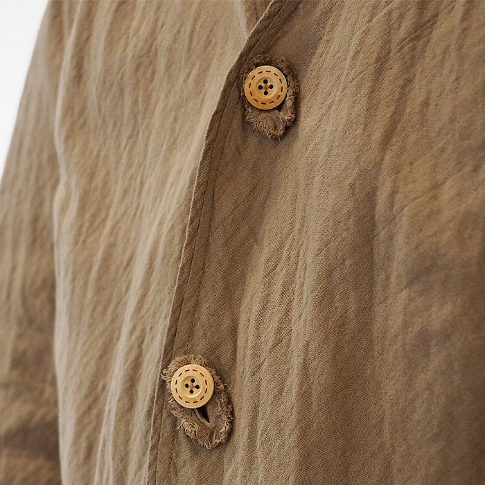 [All 29 colors] Gauze Clothing Studio Garage Double Gauze Long Cardigan Long Sleeve Men's Women's [JK-30] 