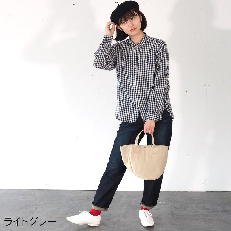 [6 colors] REAL STANDARD life tote bag Kurashiki canvas “Luton HELMETBAG” S size [JT13003] Real Standard Life 