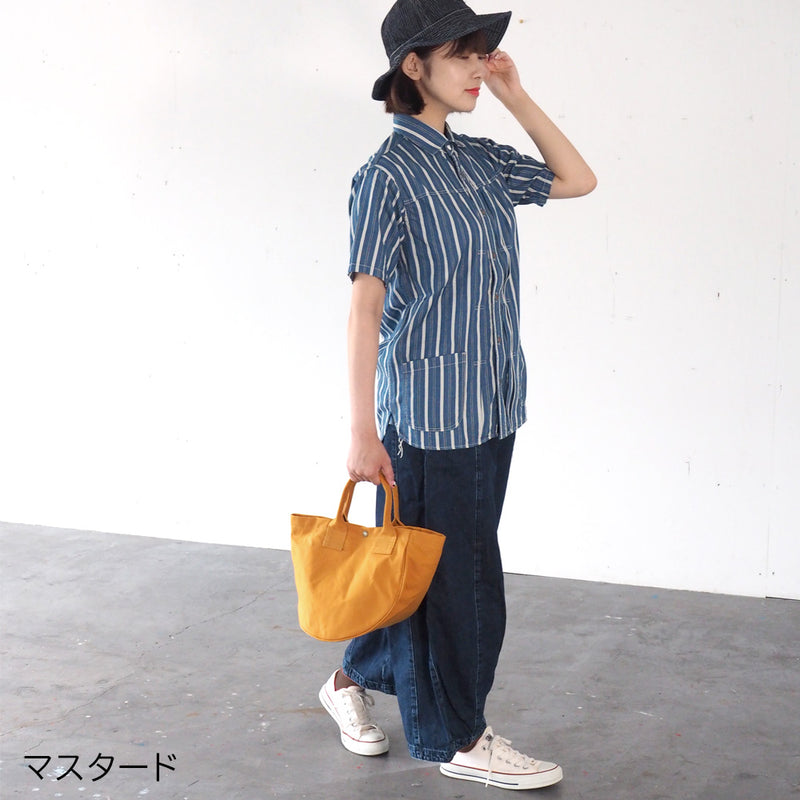 [6 colors] REAL STANDARD life tote bag Kurashiki canvas “Luton HELMETBAG” S size [JT13003] Real Standard Life 