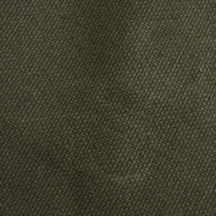 REAL STANDARD life Kurashiki canvas No. 9 x Himeji leather “BC Luton HELMETBAG” L size green shoulder tote bag [JT13007] 