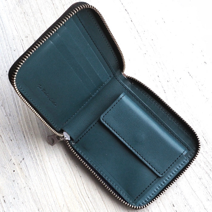 Butler Verner Sails（バトラーバーナーセイルズ） ホーウィン クロムエクセルレザー ラウンド 二つ折りウォレット [JW-1633-2]